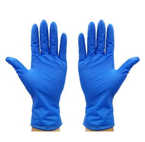 Нитриловые гипоаллергенные перчатки - фото
