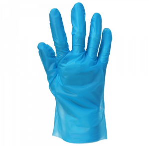 Перчатки из эластомера (синие) размер L - фото
